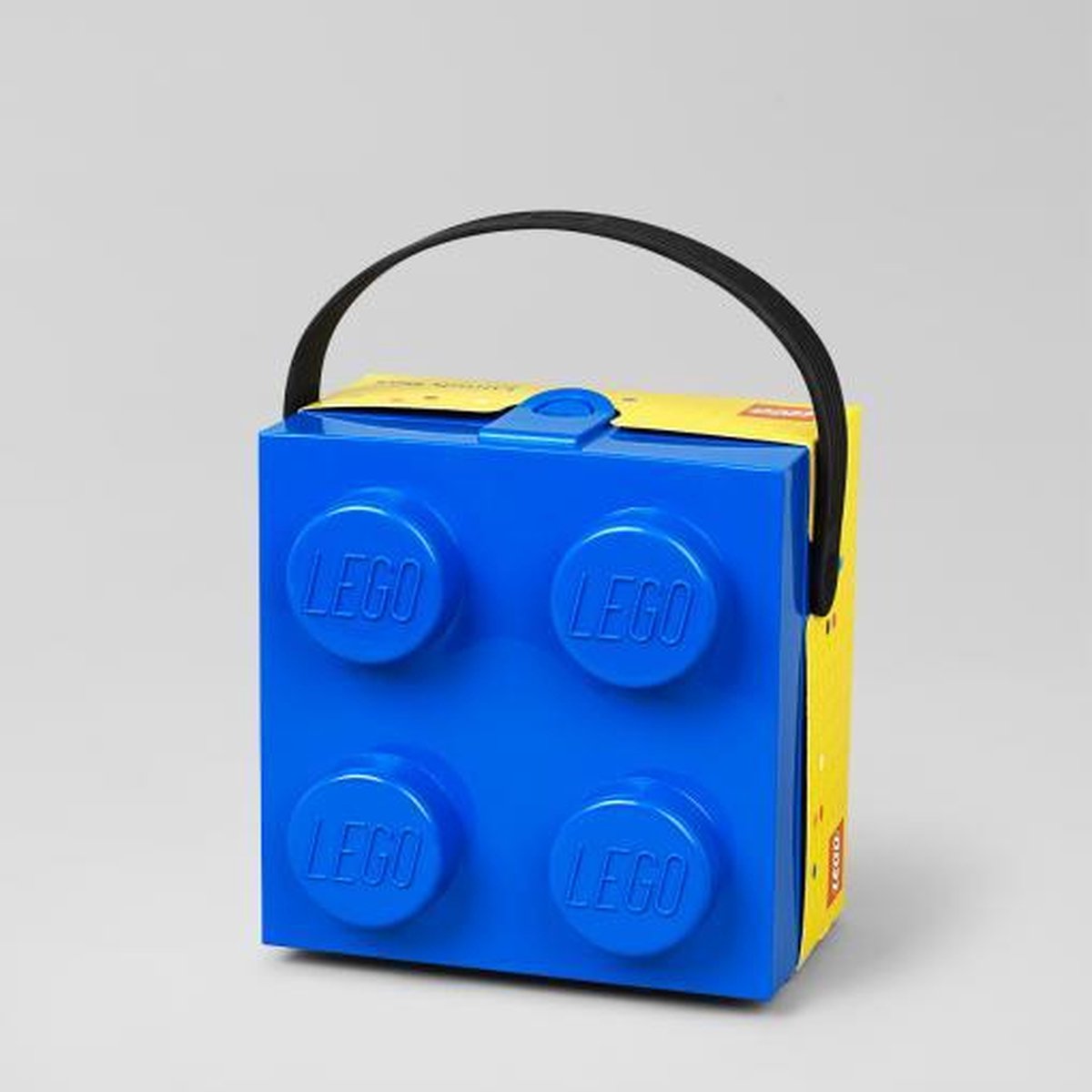 Lego lunchbox Brick 4 junior 17 x 17 x 12 cm PP - Blauw