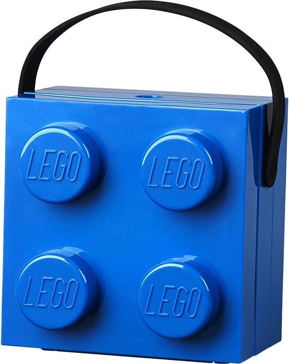 Lego lunchbox Brick 4 junior 17 x 17 x 12 cm PP - Azul