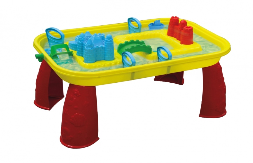 Jamara watertafel 2 in 1/rood junior 5,5 x 3,75 m - Geel