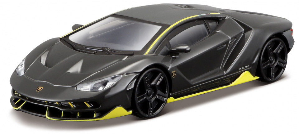 Bburago sportauto Lamborghini Centenario junior 1:43/geel - Zwart