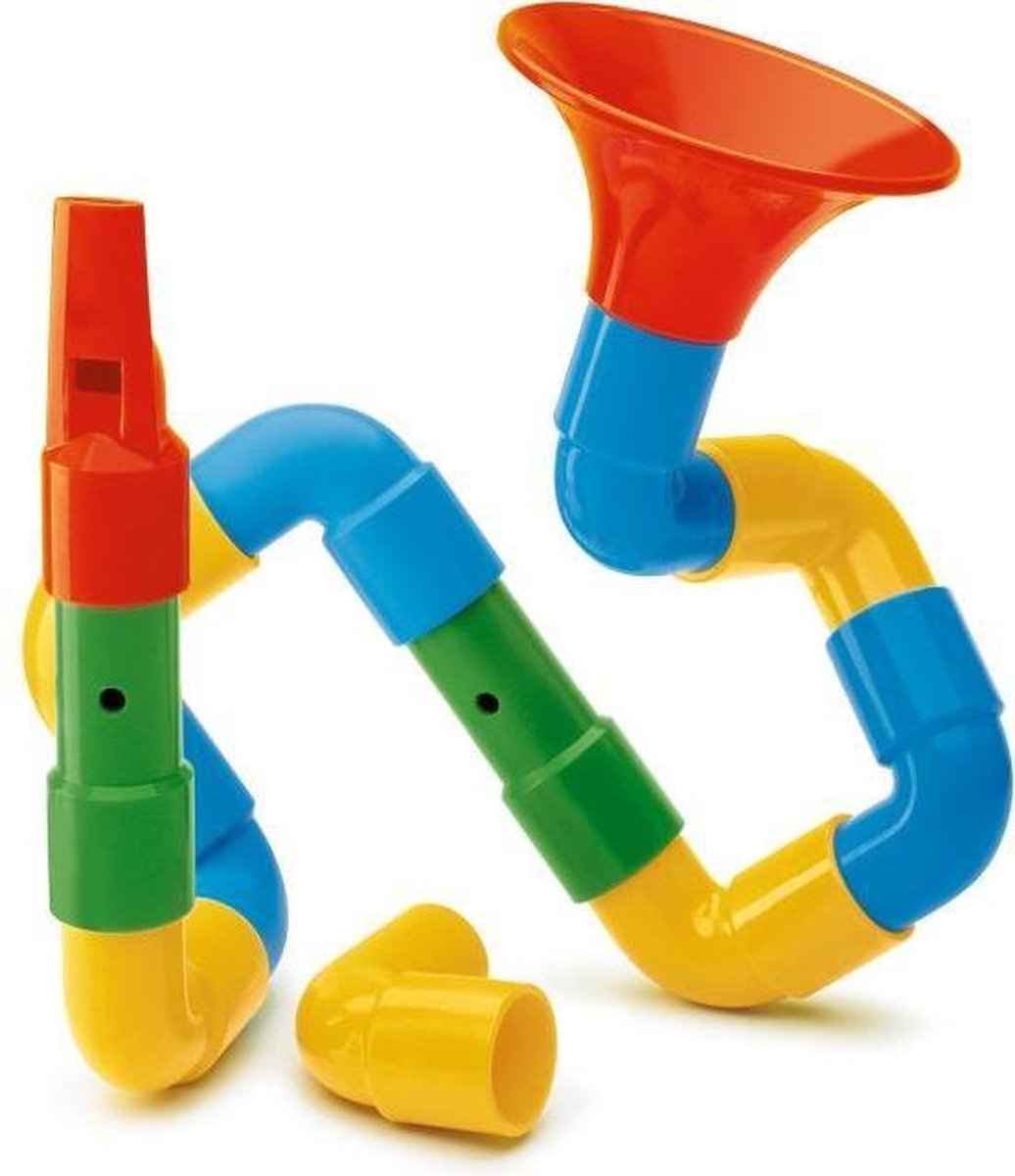 Quercetti Saxoflute bouwpakket 16 delig