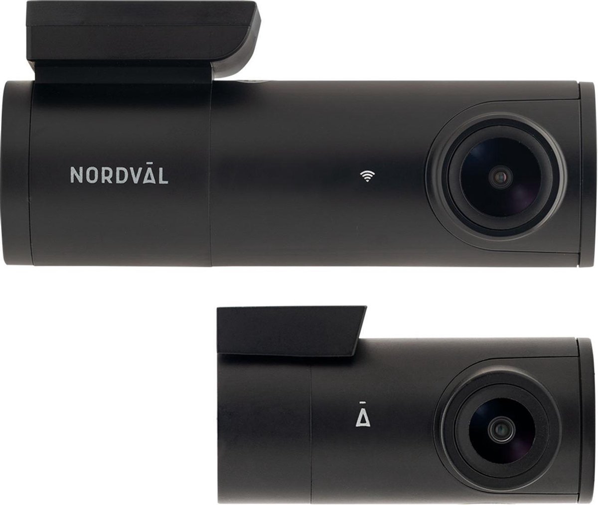 Nordväl DC102 Dashcam 2CH 2K + Wifi 128GB