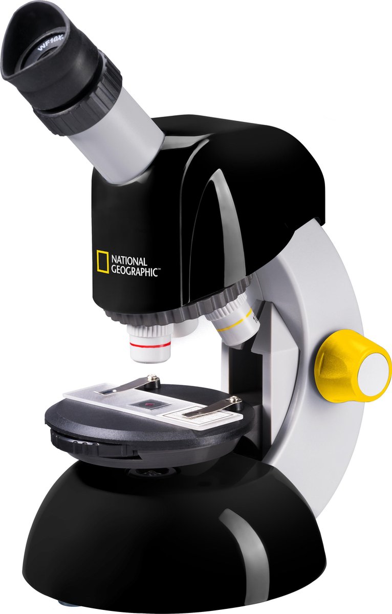National Geographic telescoop en microscoopset/geel - Zwart