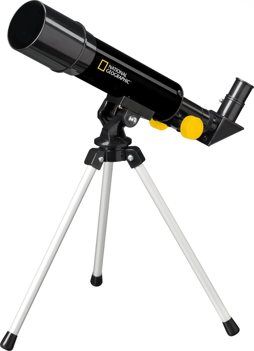 National Geographic telescoop en microscoopset/geel - Zwart