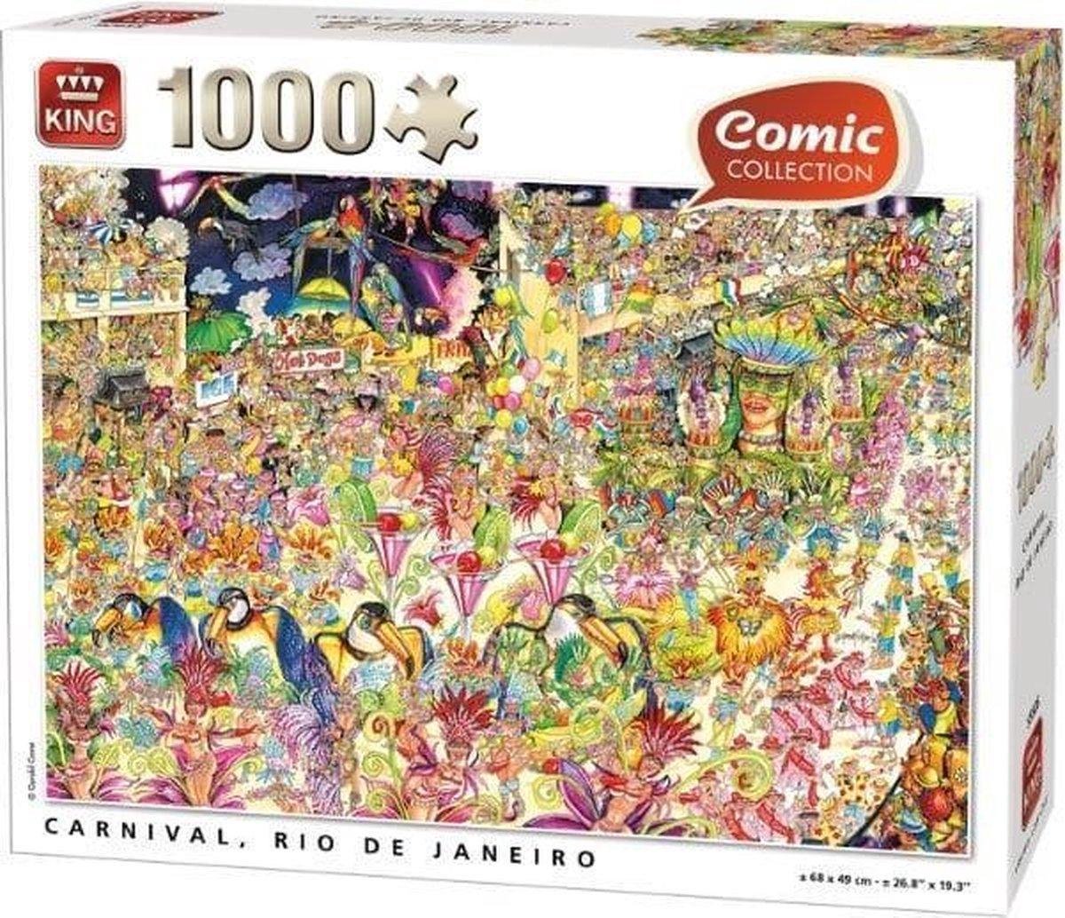 King legpuzzel Rio de Janeiro 1000 stukjes