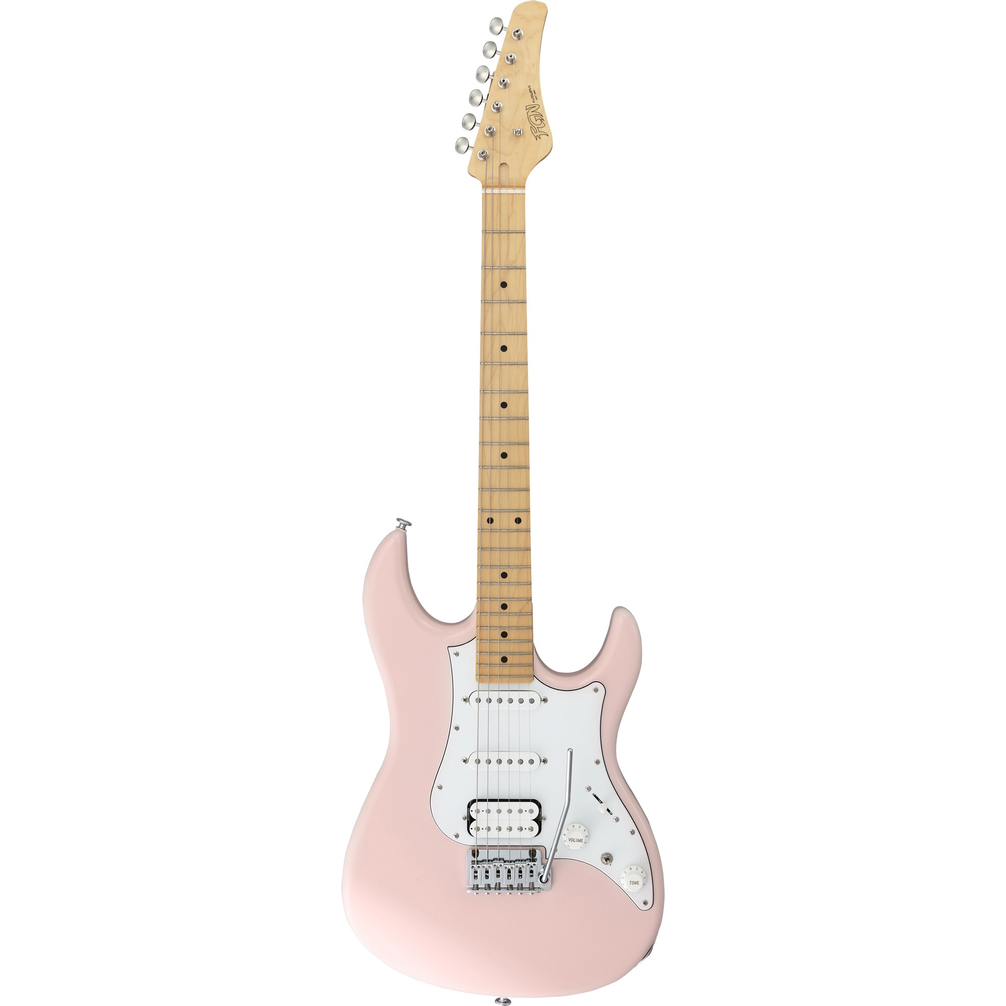 FGN Guitars J-Standard Odyssey Traditional Shell Pink elektrische gitaar met gigbag