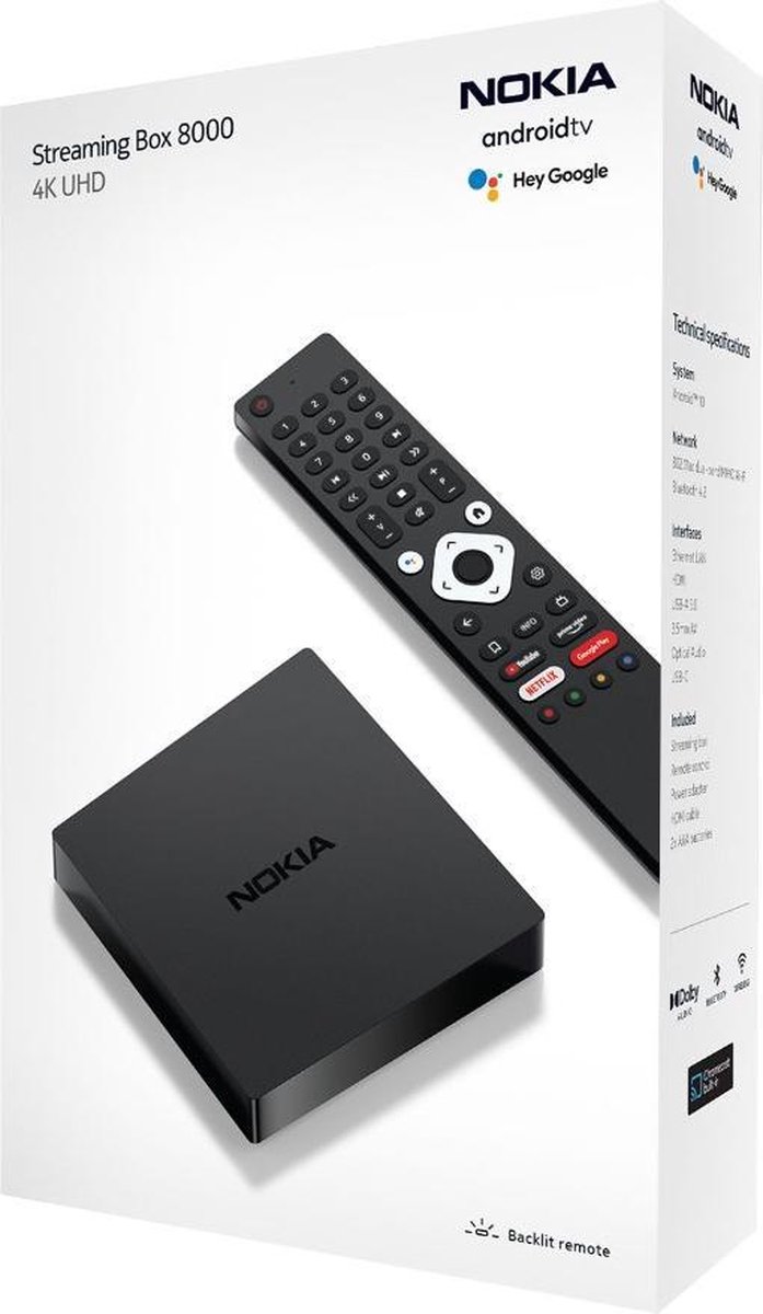 Nokia Streaming Box 8000 - Zwart