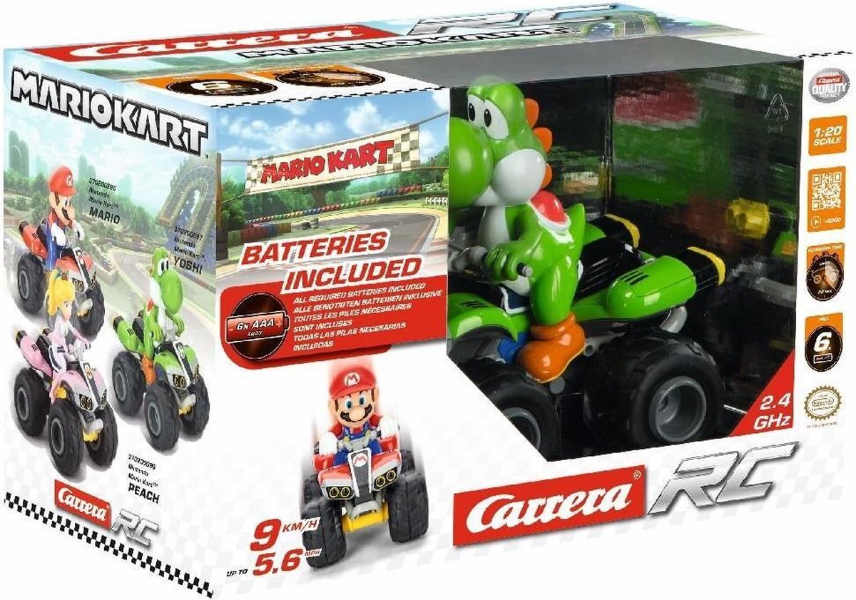 Carrera quad RC Yoshi 2,4GHz 19,4 cm - Groen