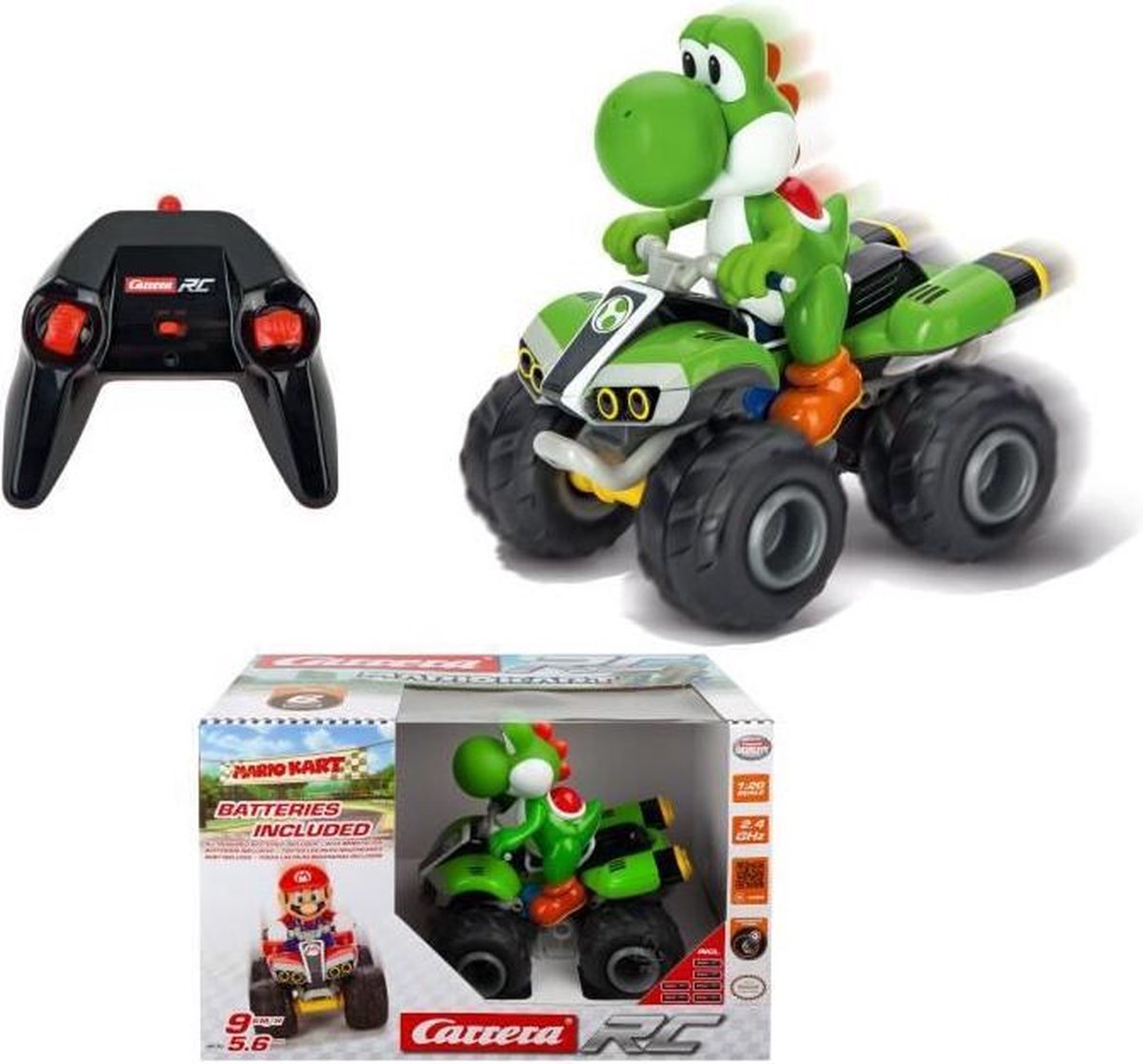 Carrera quad RC Yoshi 2,4GHz 19,4 cm - Groen
