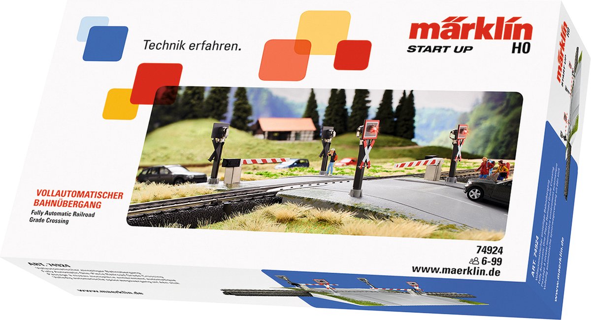 MÃ¤rklin Start up Marklin volautomatische spoorwegovergang H0 31,5 x 18,5 cm