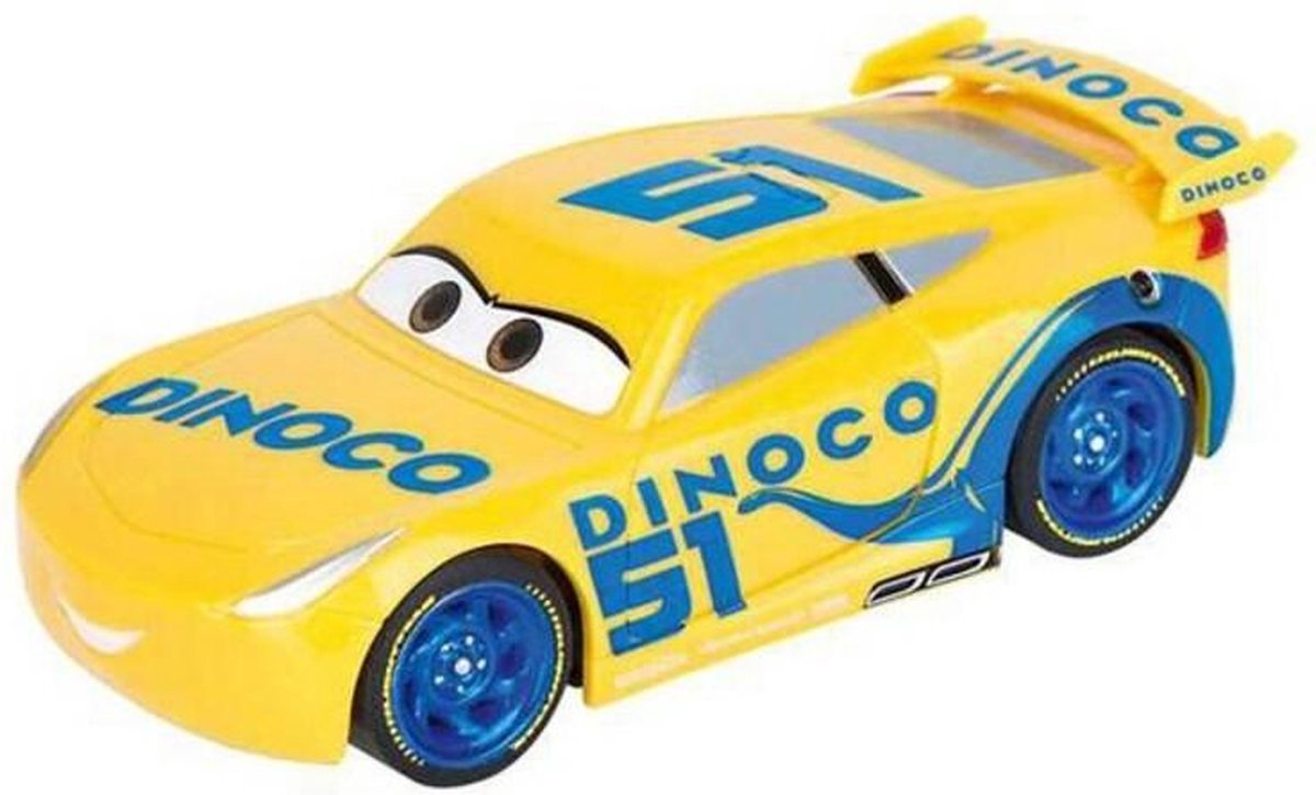 Carrera racebaanset Cars Friends Race 240 cm licht - Blauw