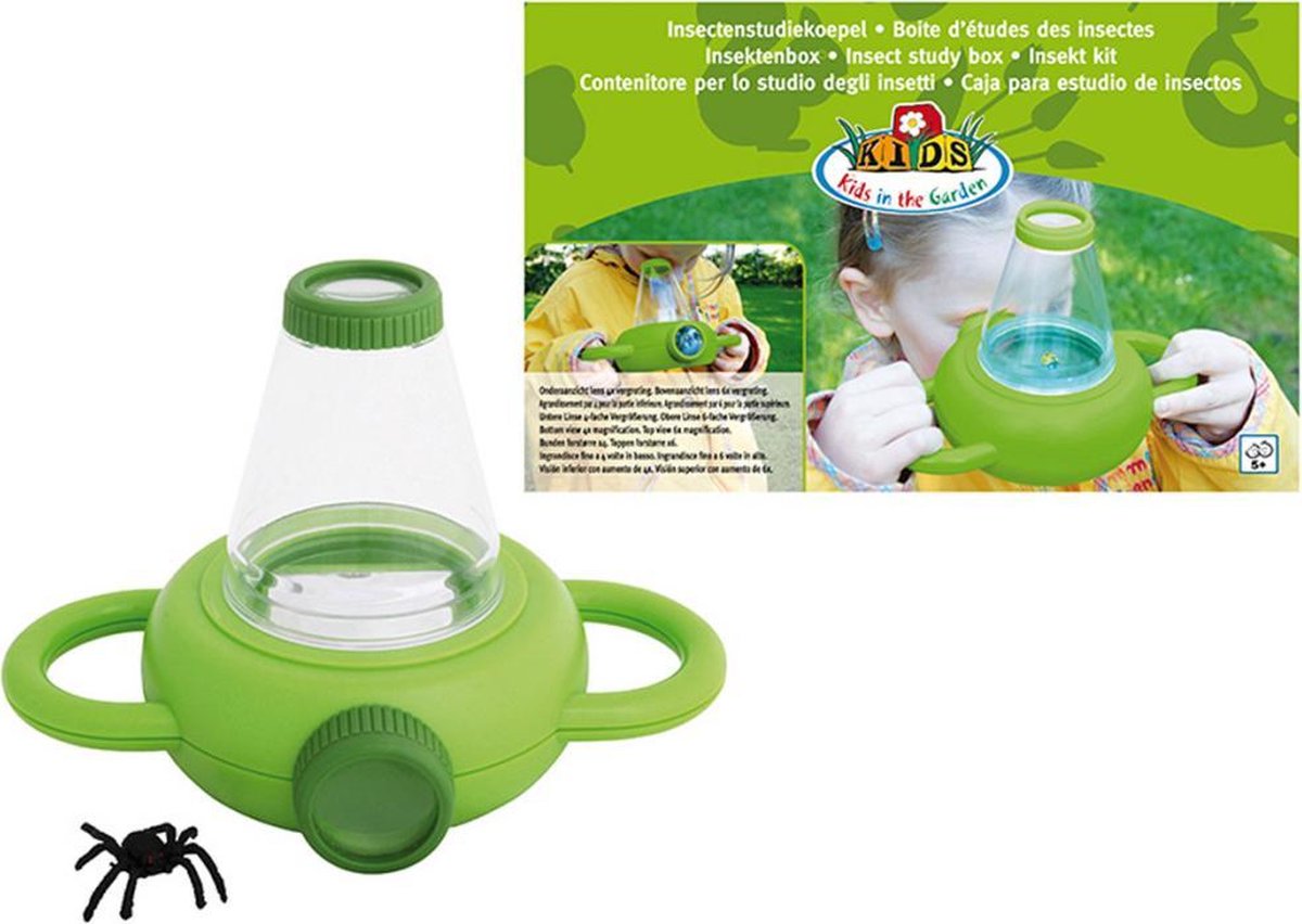 Esschert Design insectenstudeerdoos junior 19 x 13 cm ABS - Groen