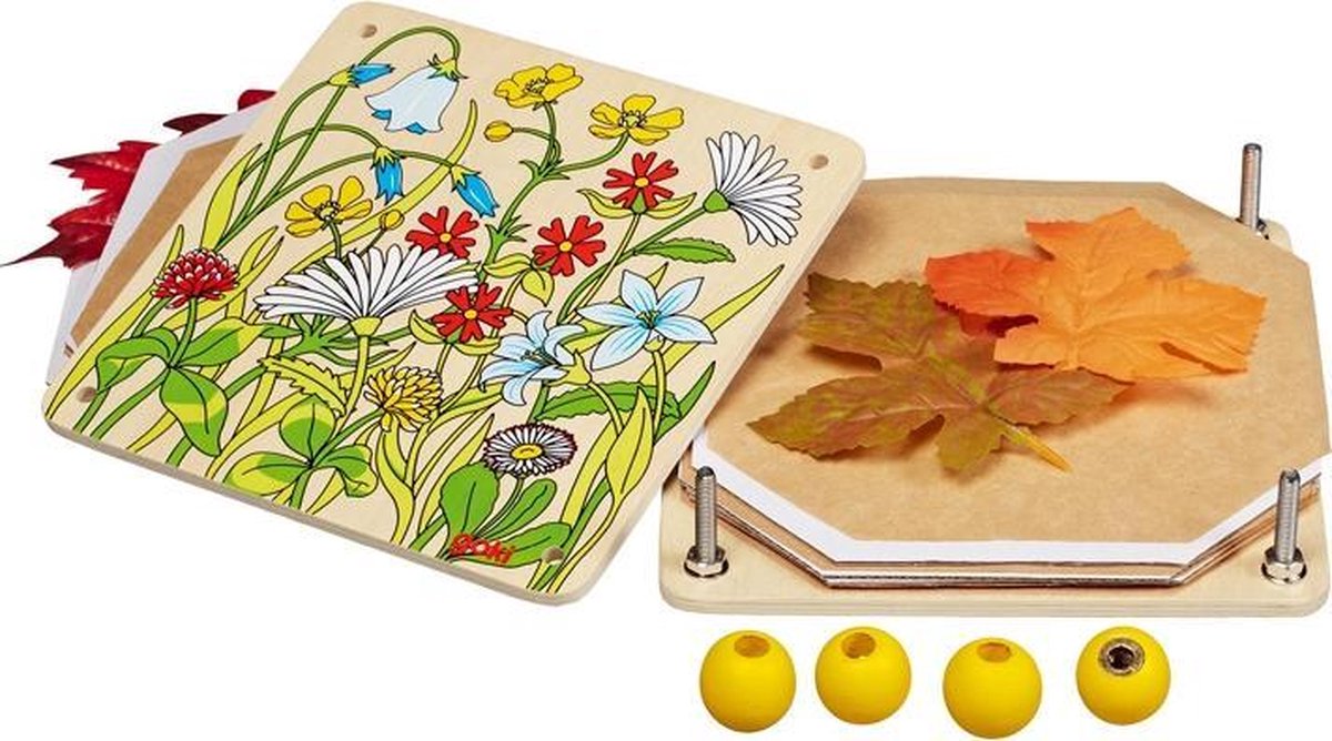 Goki Bloemenpers 17,5 X 17,5 X 4,5 cm