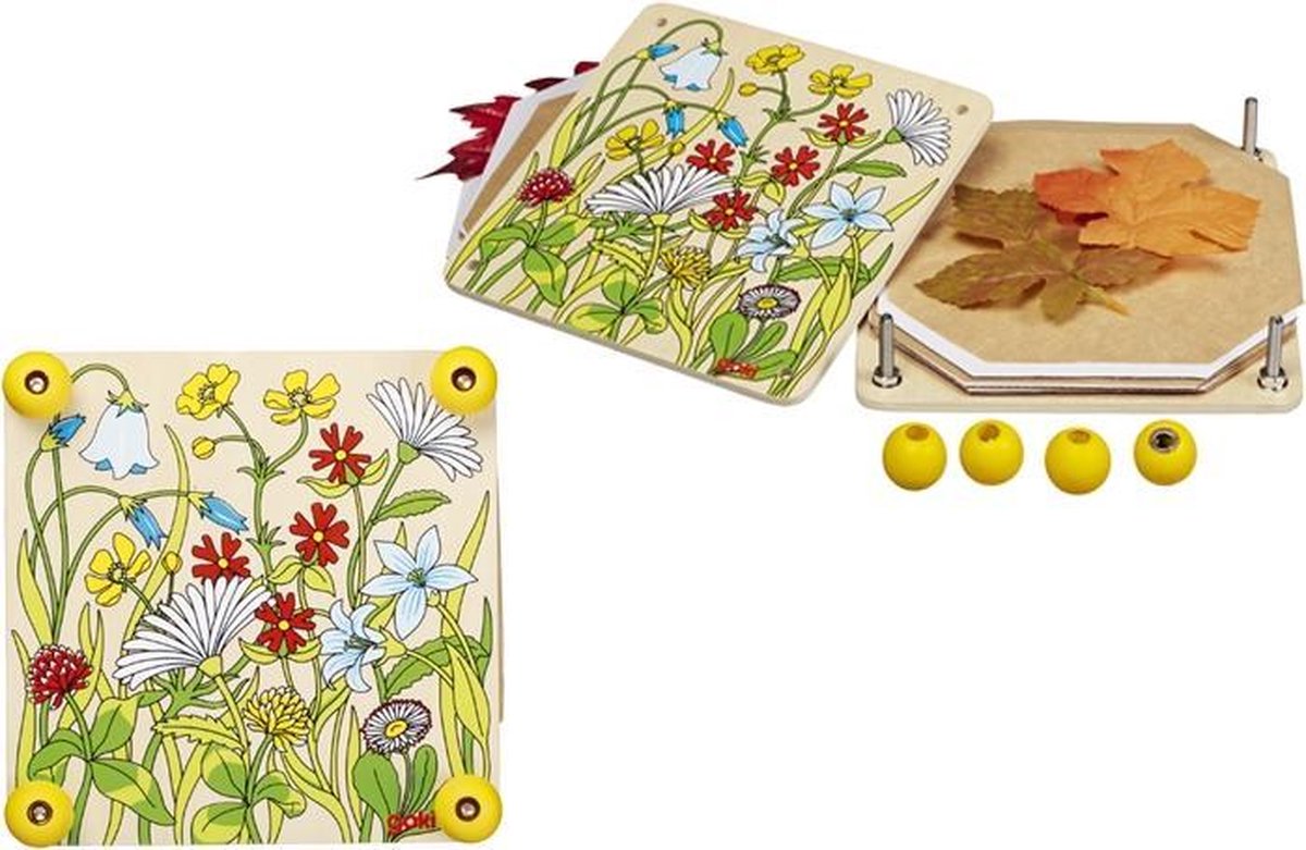 Goki Bloemenpers 17,5 X 17,5 X 4,5 cm