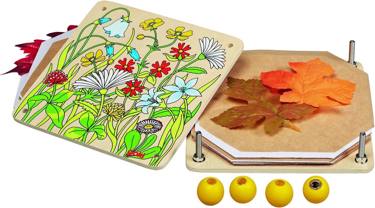 Goki Bloemenpers 17,5 X 17,5 X 4,5 cm