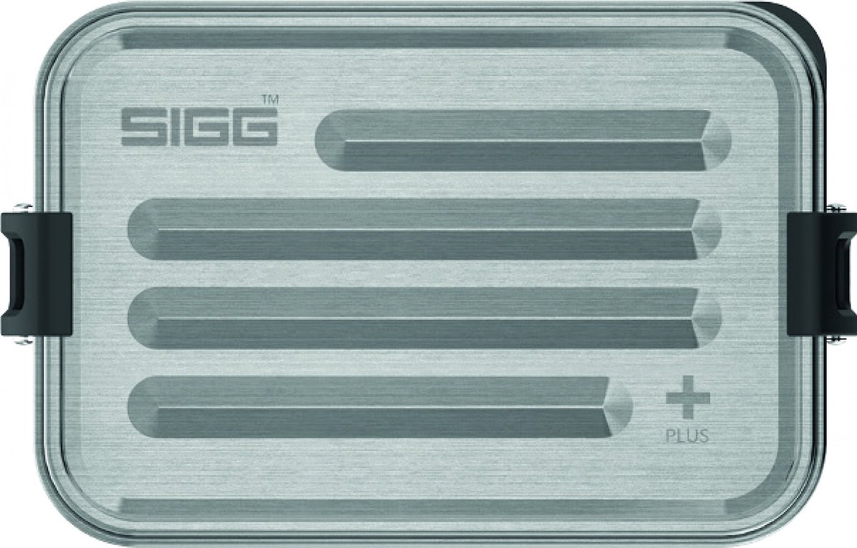 Sigg lunchbox Selenite 20,5 x 14,5 cm RVS zilver - Silver