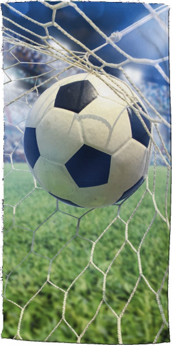 Good Morning strandlaken Sander 75 x 150 cm velours groen