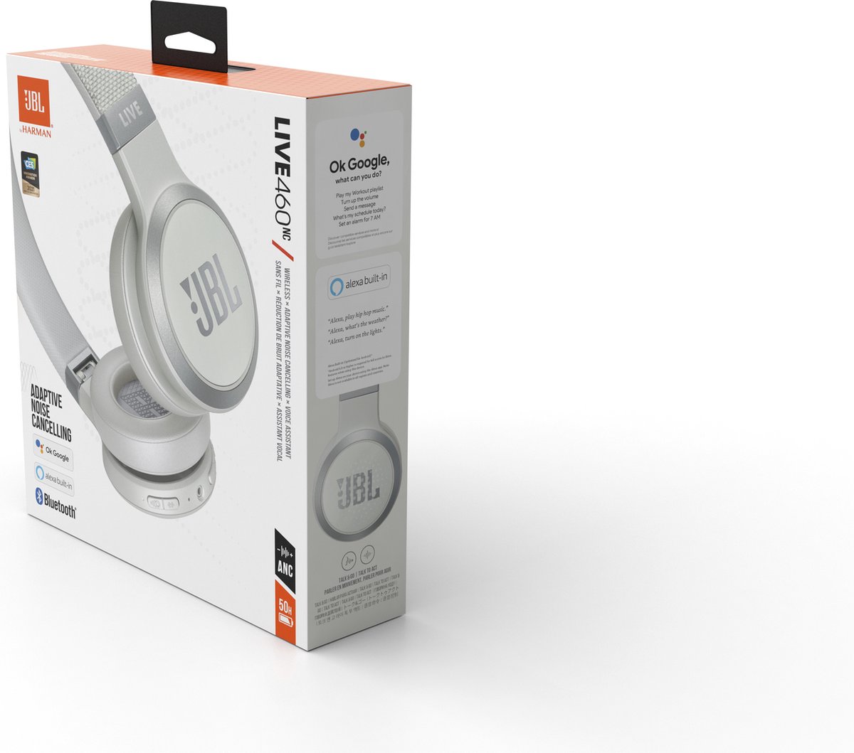 JBL LIVE 460NC - Wit