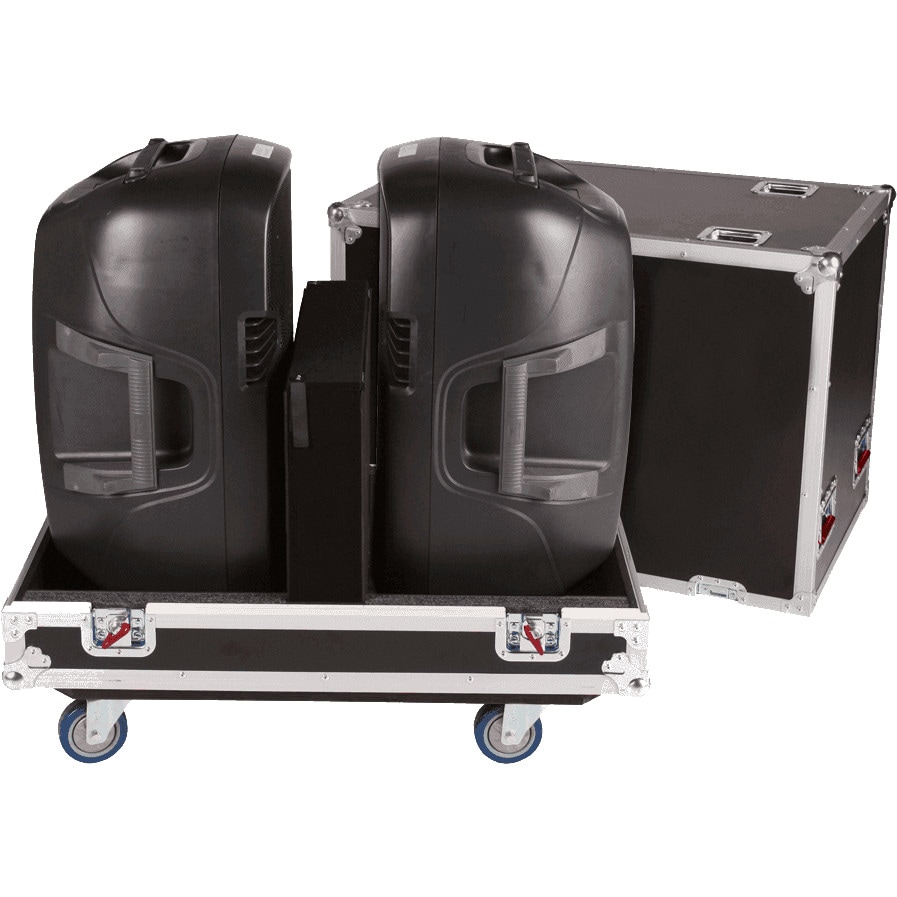 Gator Cases G-TOURSPKR-215 houten flightcase voor twee 15 inch speakers