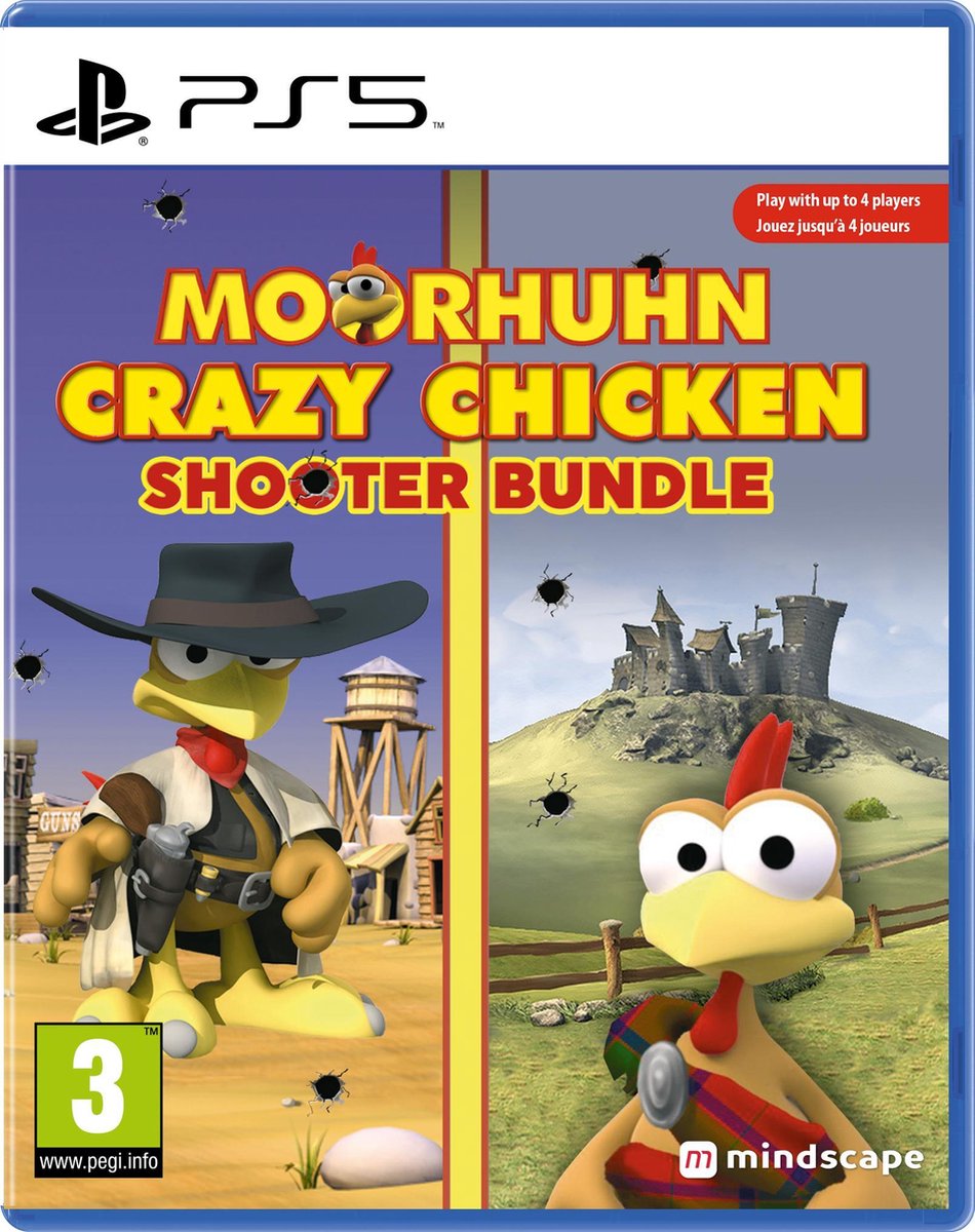 Mindscape Moorhuhn Crazy Chicken: Shooter Bundle