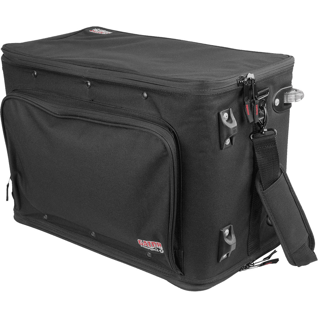 Gator Cases GR-RACKBAG-4UW nylon doubledoor trolley-flightcase 4U