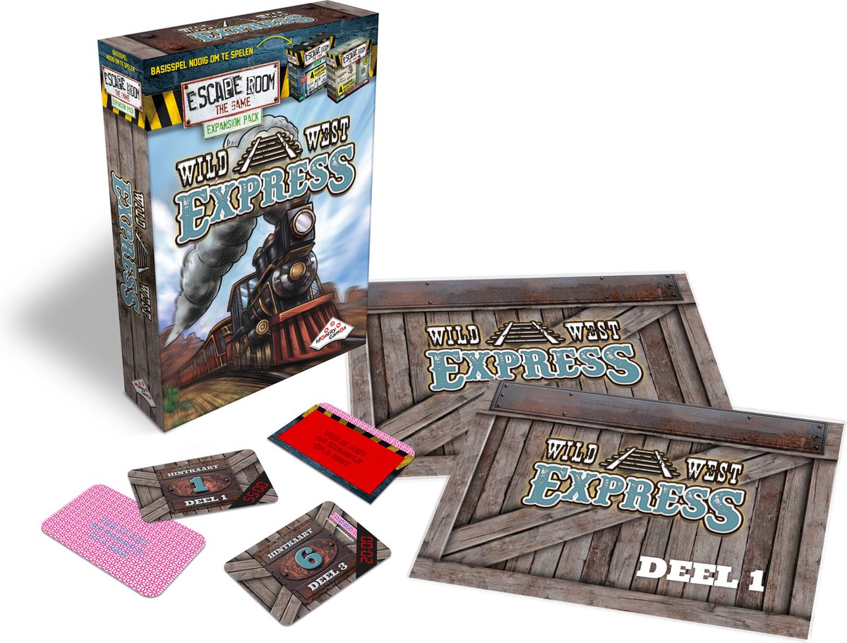 Identity Games uitbreidingsset Escape Room The Game Wild West Express