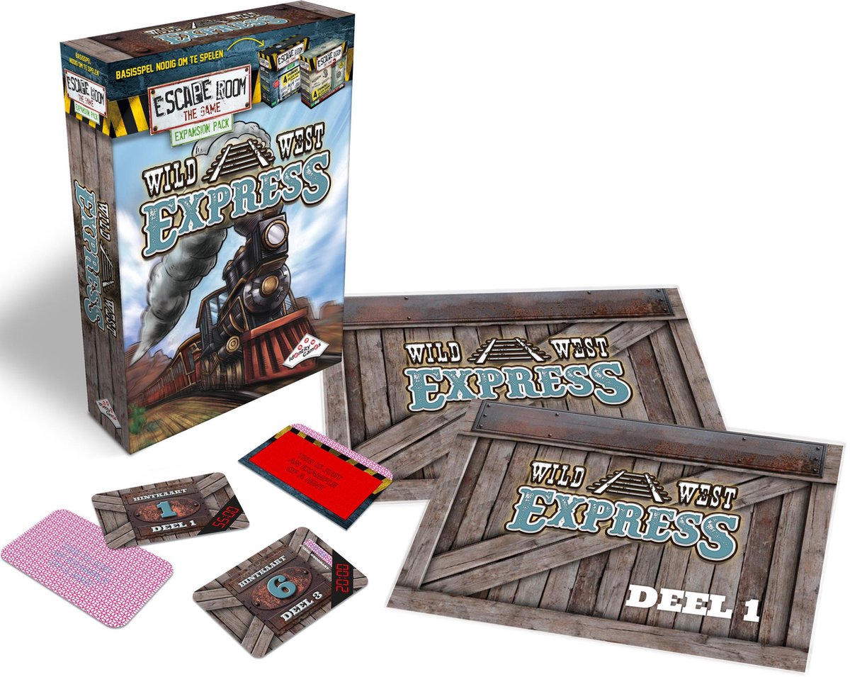 Identity Games uitbreidingsset Escape Room The Game Wild West Express