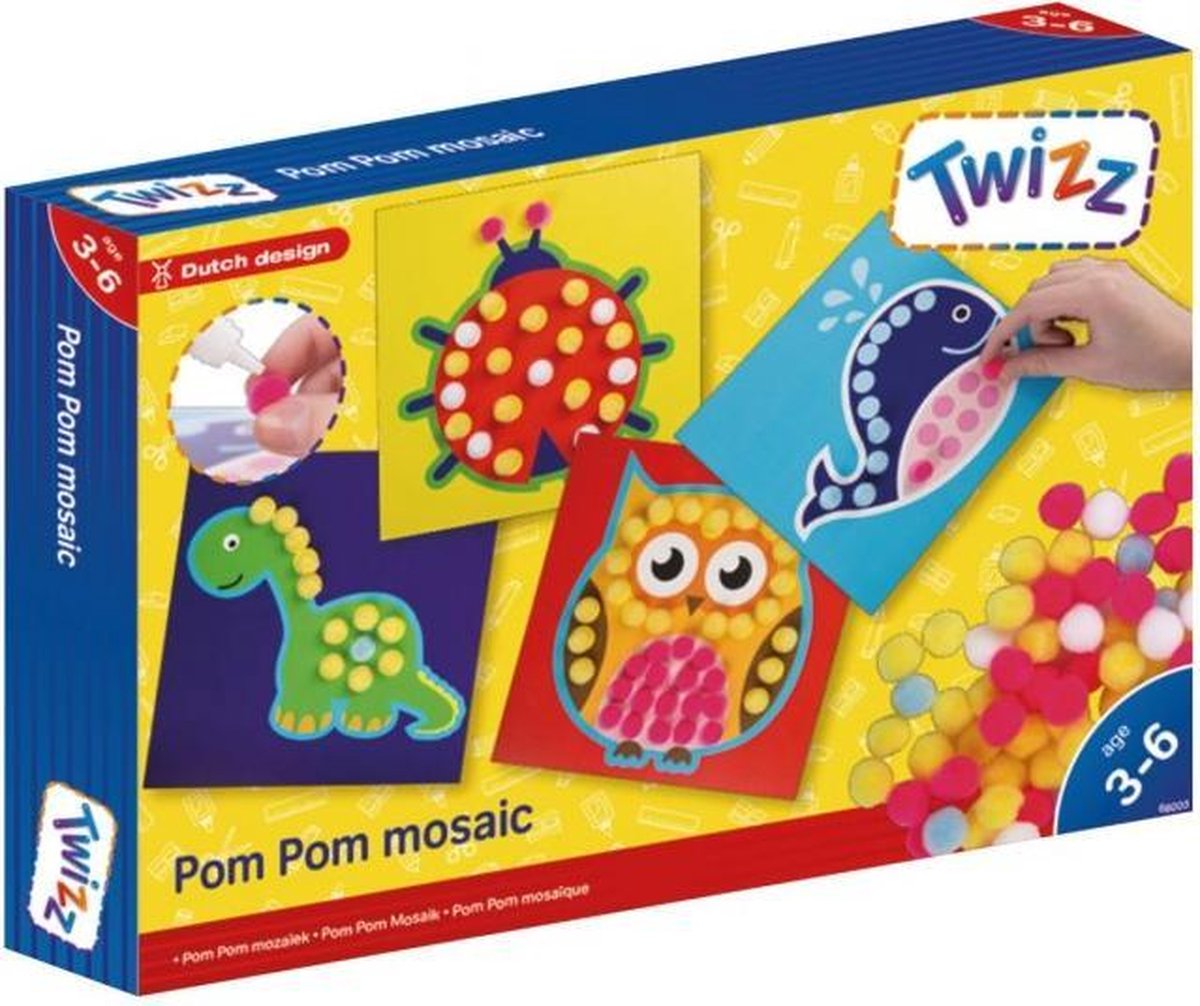 Twizz mozaïekset Pom Pom junior foam