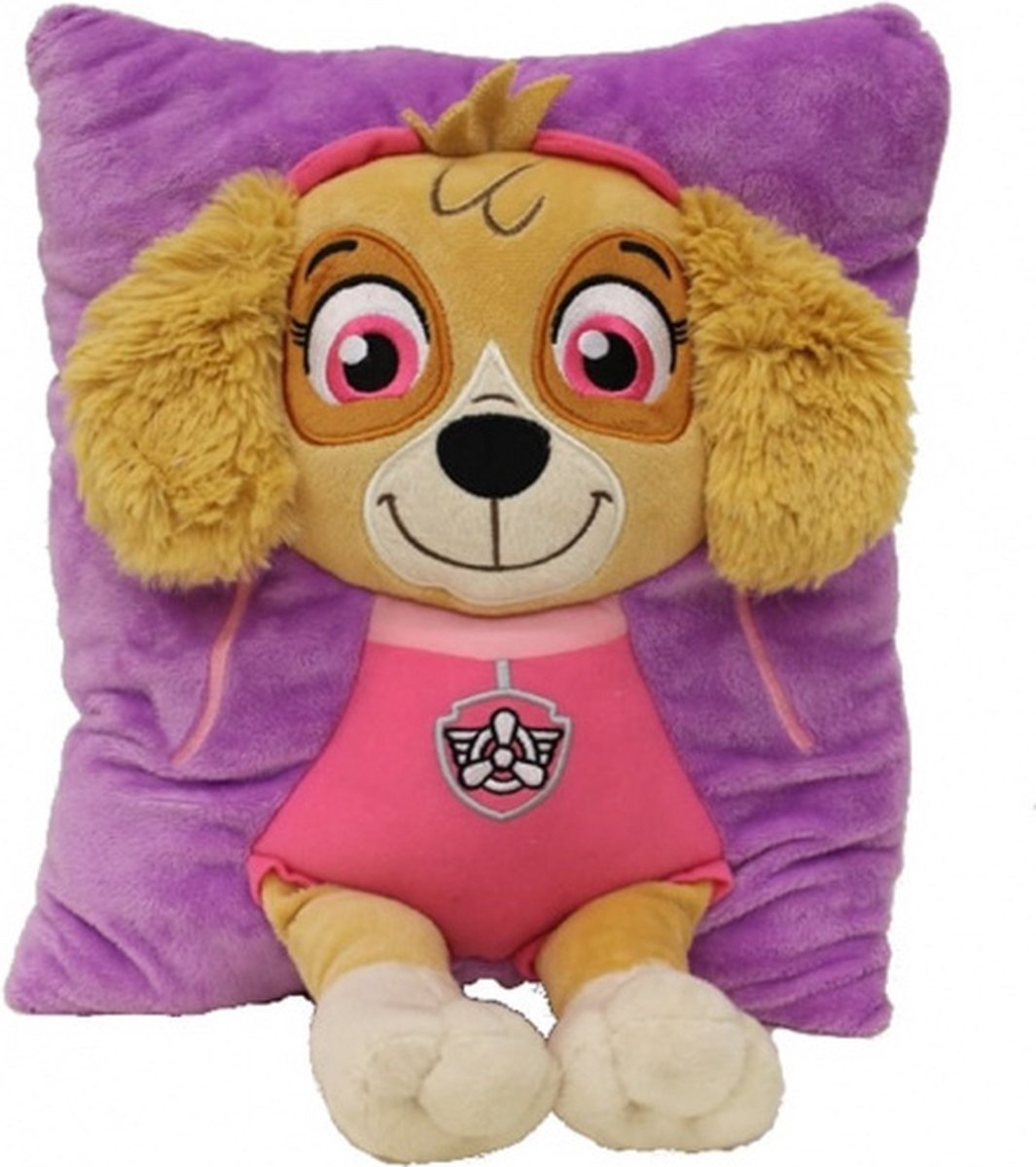 Nickelodeon kussen Paw Patrol junior 26 x 38 polyester - Paars