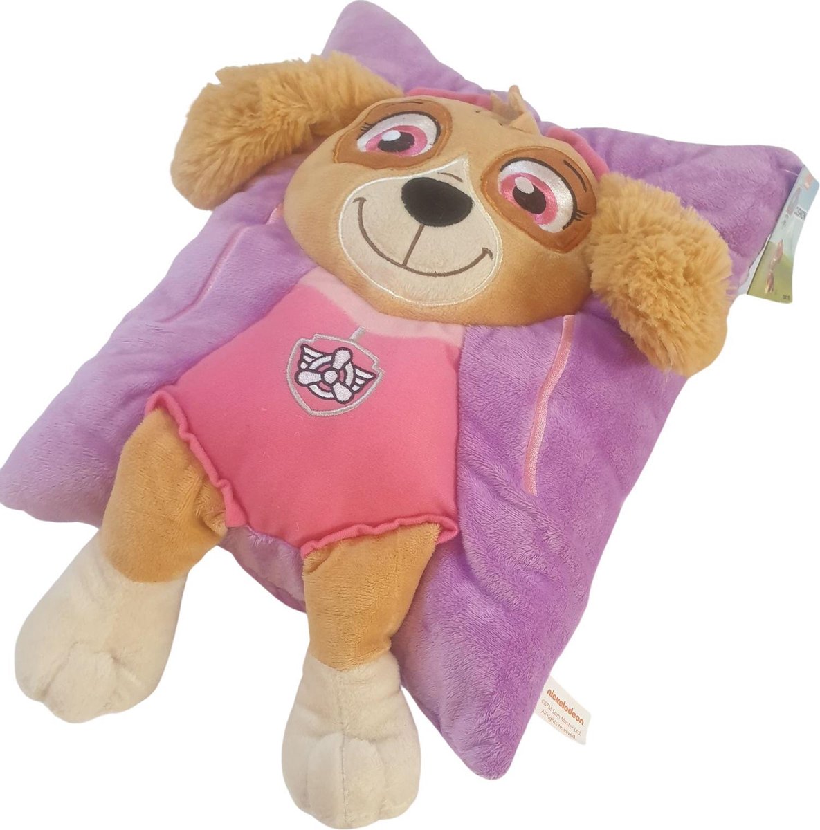 Nickelodeon kussen Paw Patrol junior 26 x 38 polyester - Paars