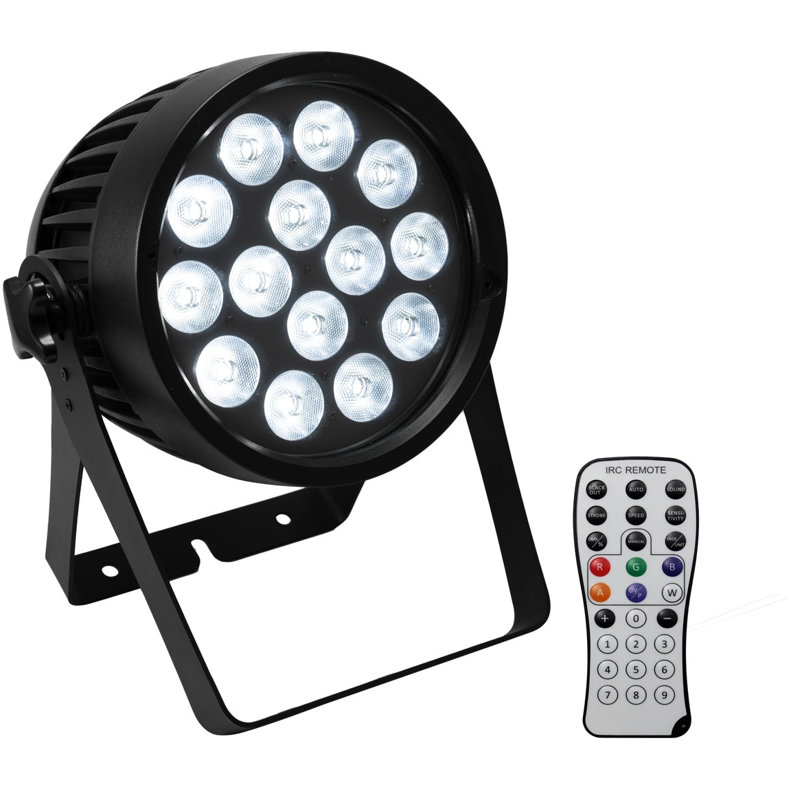 Eurolite AKKU IP PAR 14 HCL QuickDMX outdoor spot - Zwart