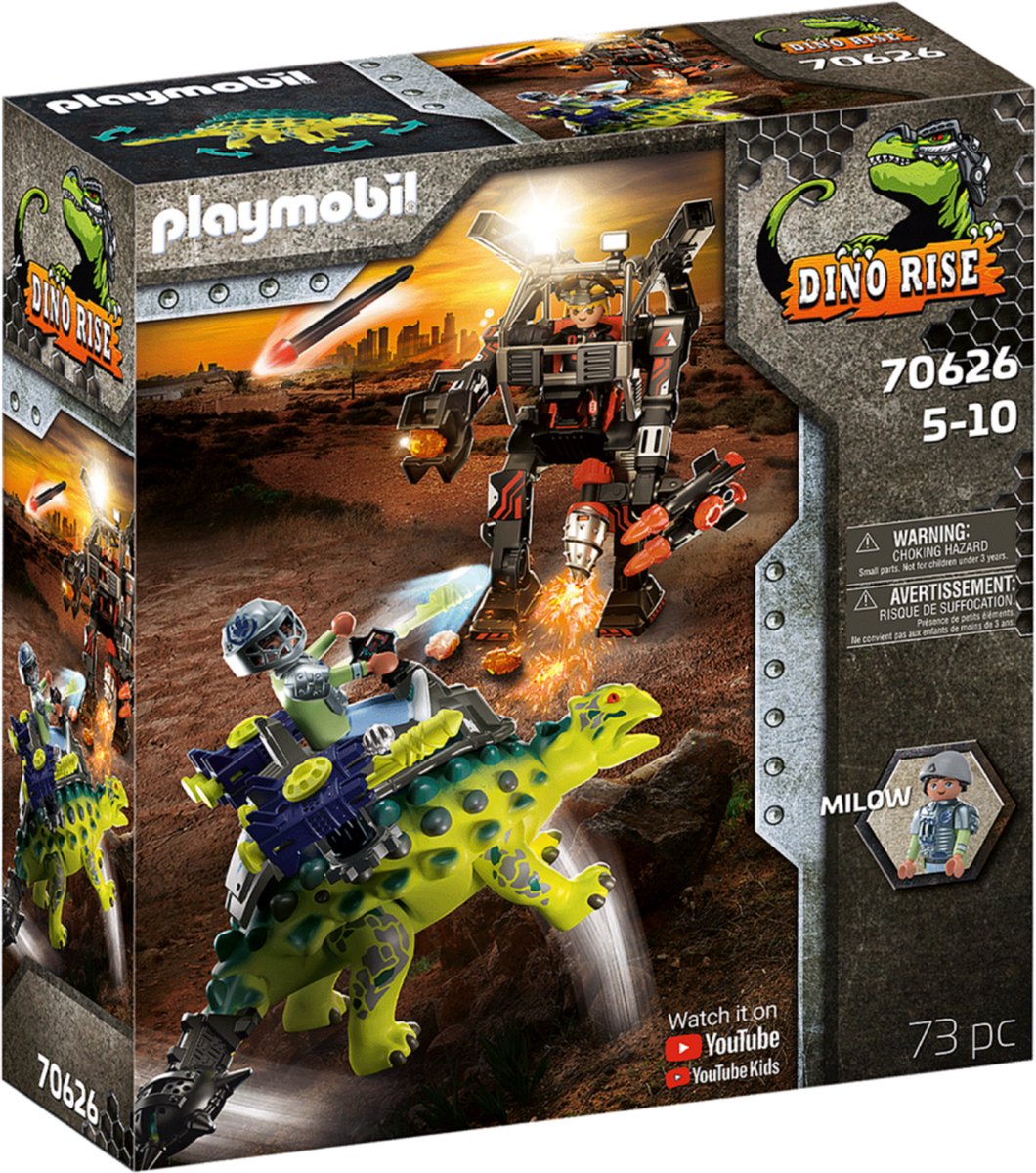 Playmobil saichania: vechtersbazen Dino Rise (70626) - Groen