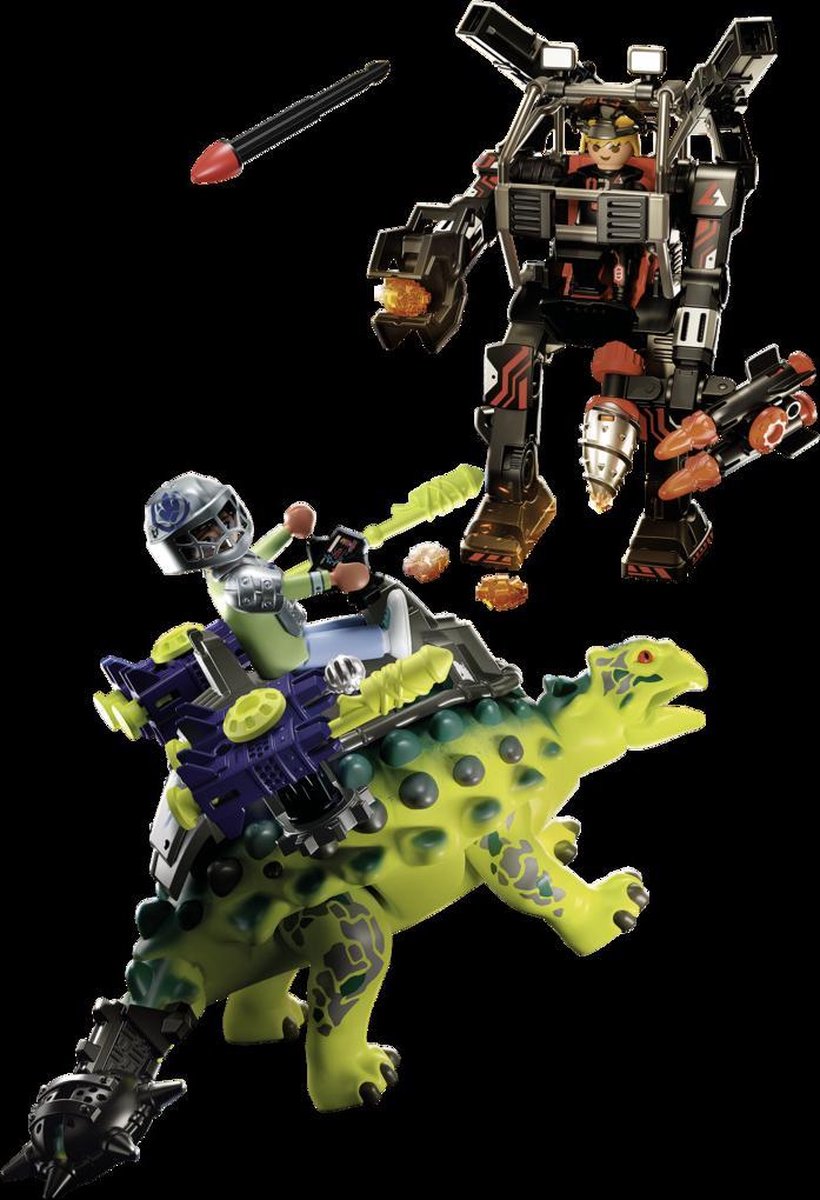 Playmobil saichania: vechtersbazen Dino Rise (70626) - Groen