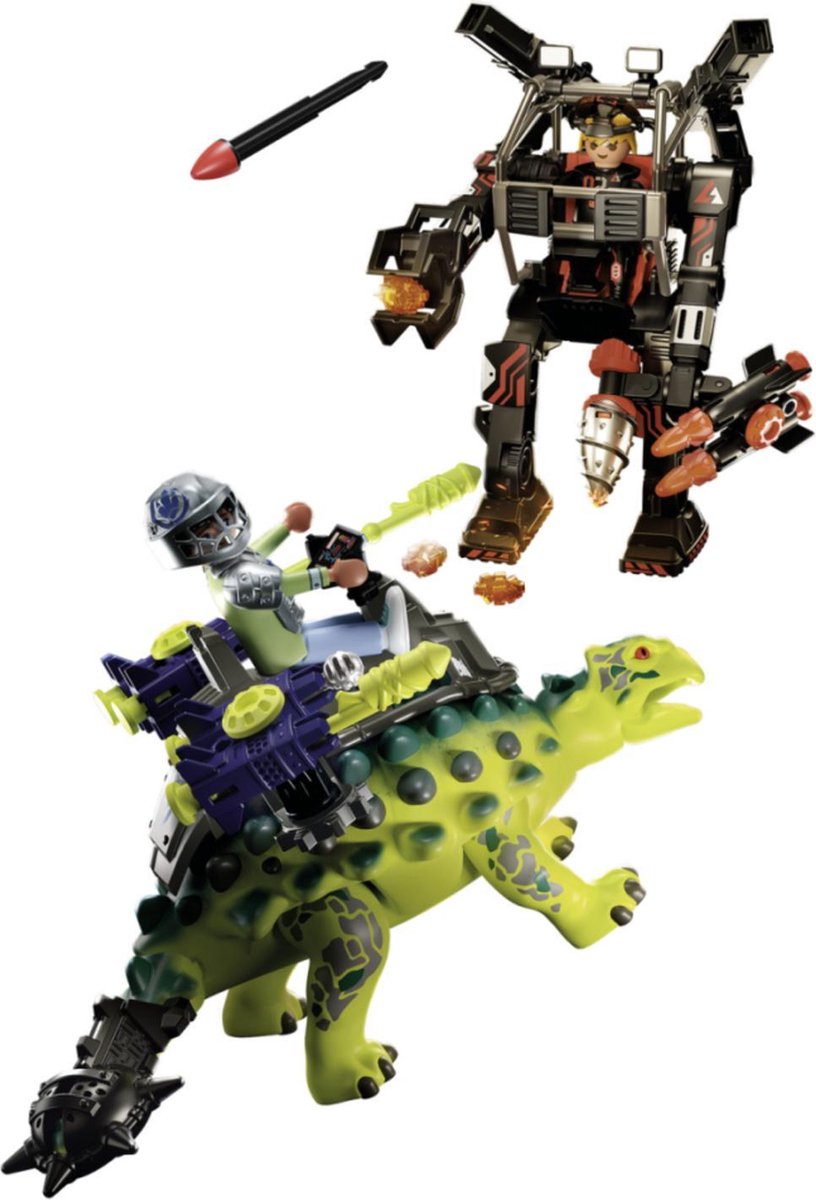 Playmobil saichania: vechtersbazen Dino Rise (70626) - Groen