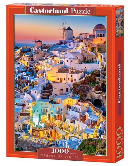 Castorland legpuzzel Santorini Lights 1000 stukjes