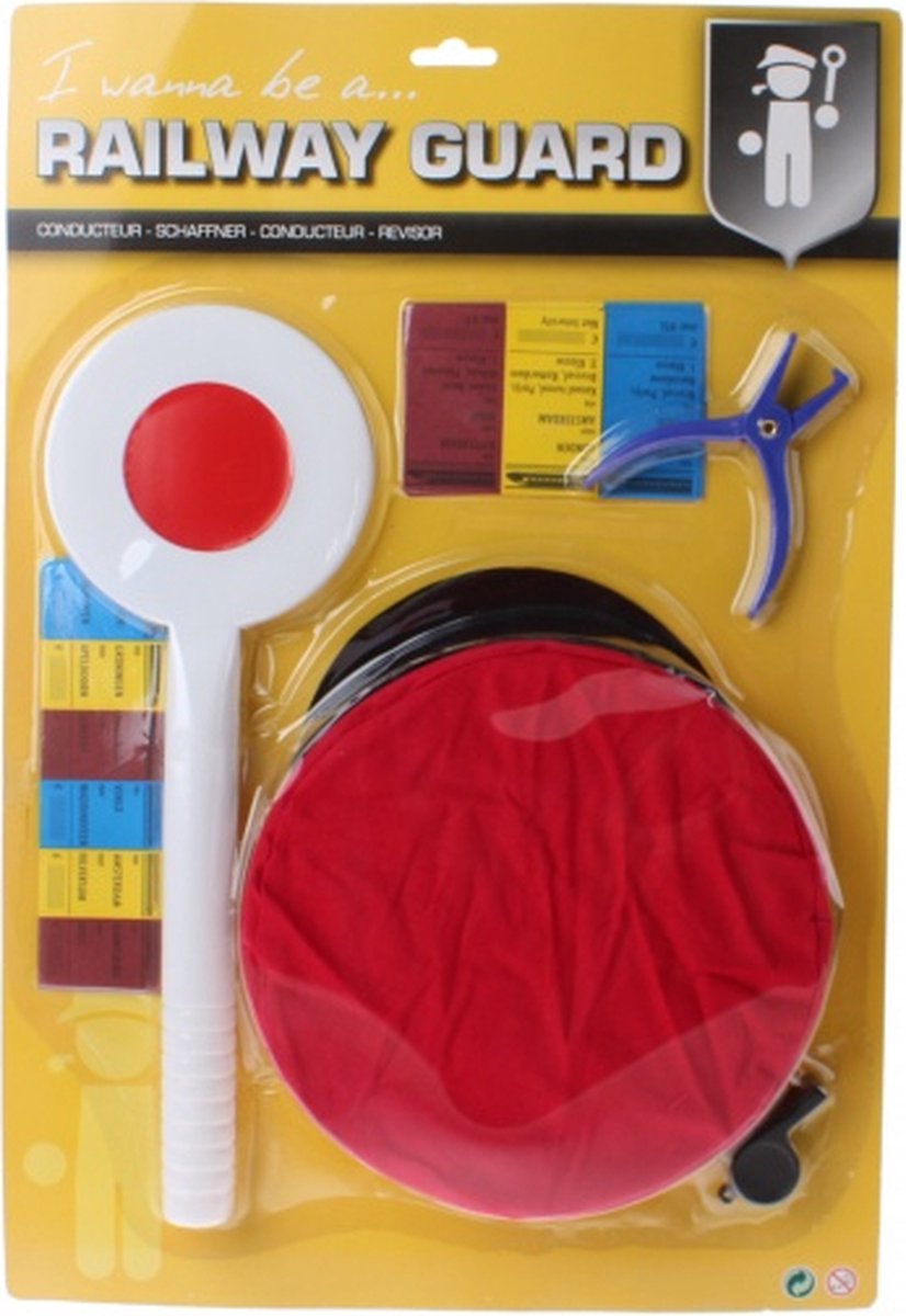 Top1Toys Johntoy speelset conducteur 6 delig