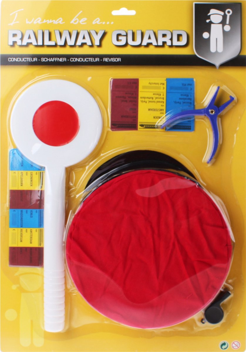 Top1Toys Johntoy speelset conducteur 6 delig