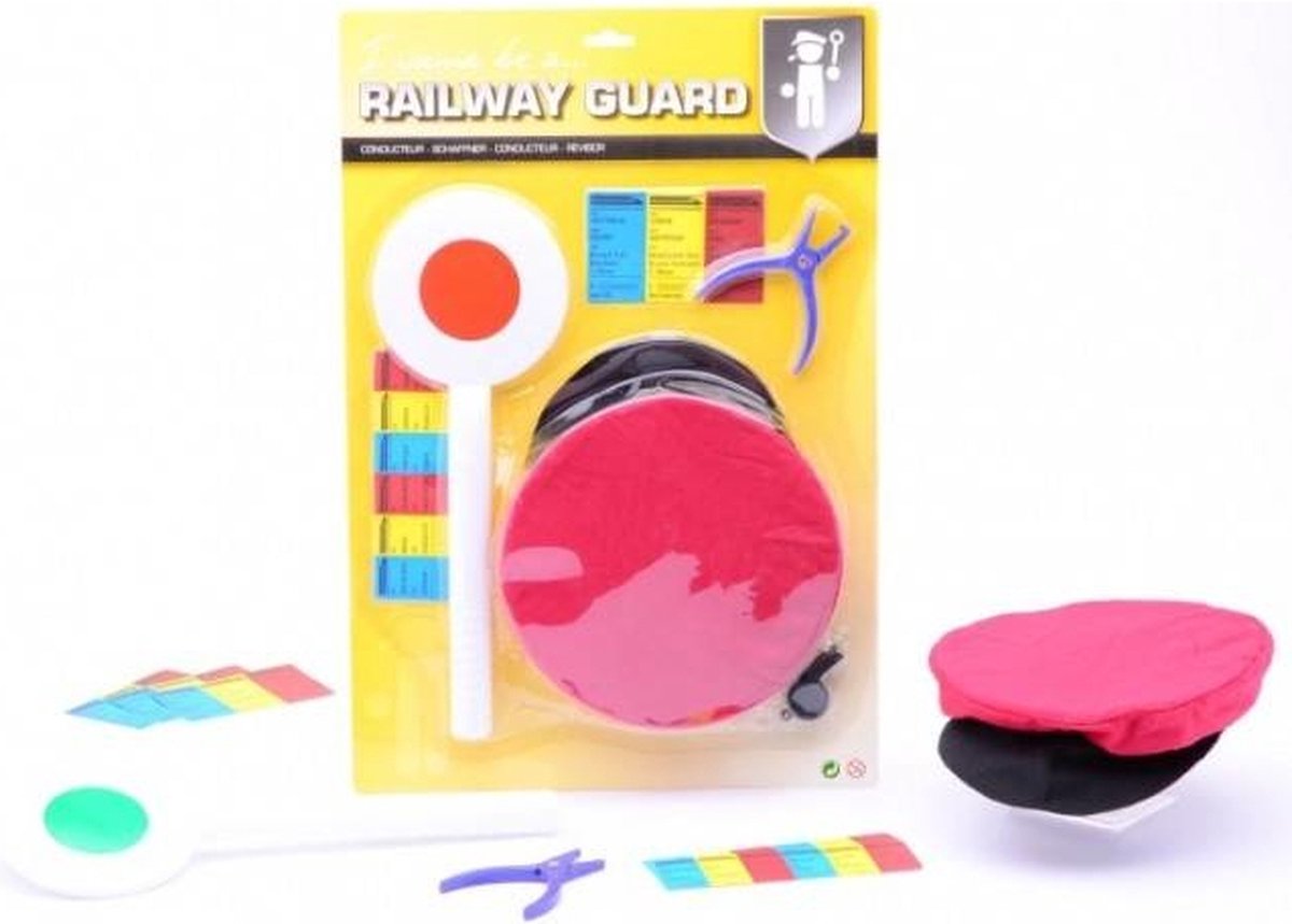 Top1Toys Johntoy speelset conducteur 6 delig