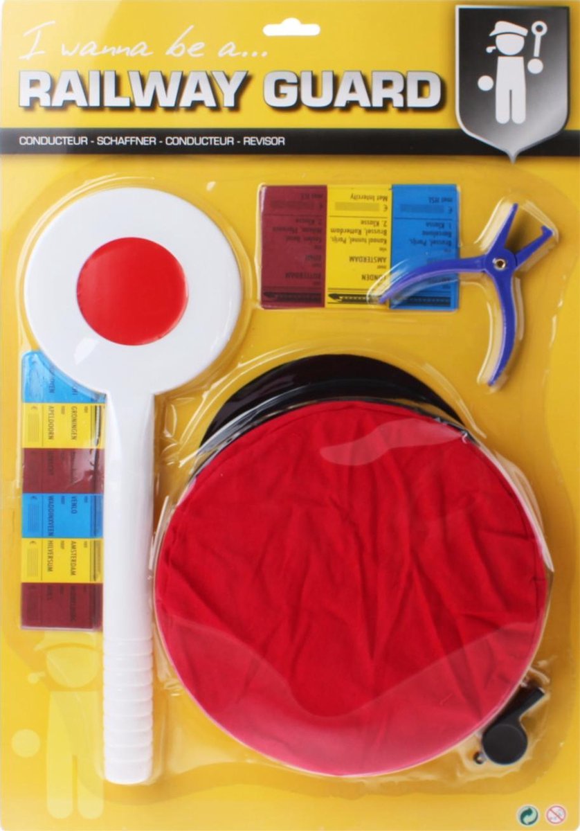 Top1Toys Johntoy speelset conducteur 6 delig