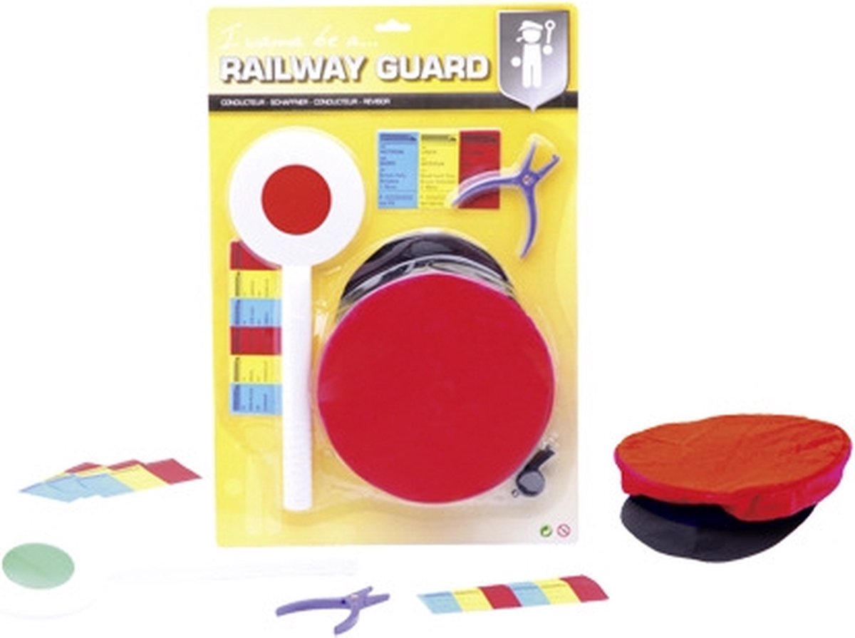 Top1Toys Johntoy speelset conducteur 6 delig