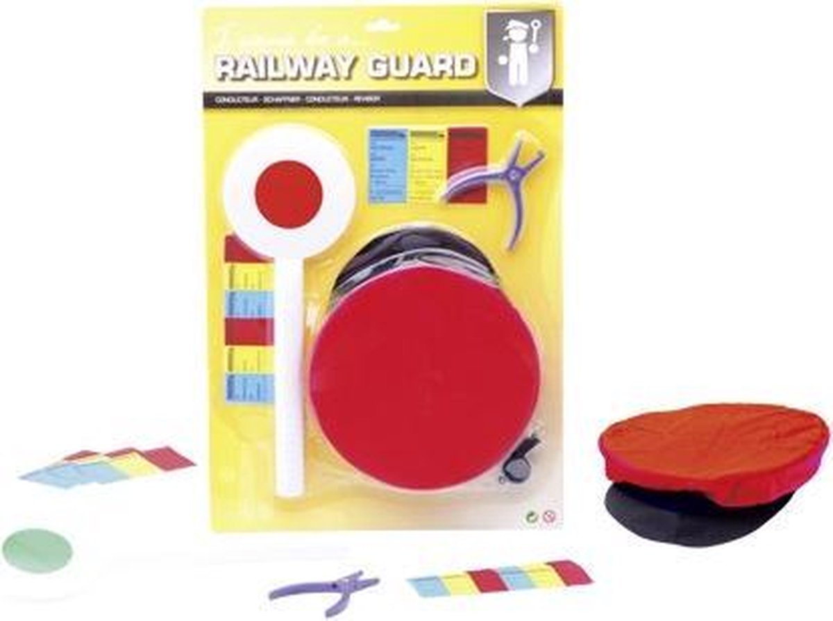 Top1Toys Johntoy speelset conducteur 6 delig