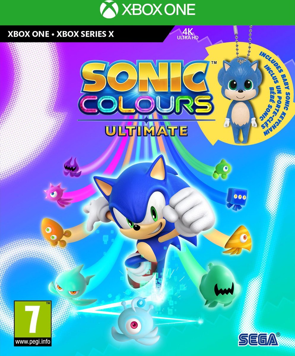 SEGA Sonic Colours Ultimate - Day One Edition incl Baby Sonic Keyring Xbox One en Xbox Series X