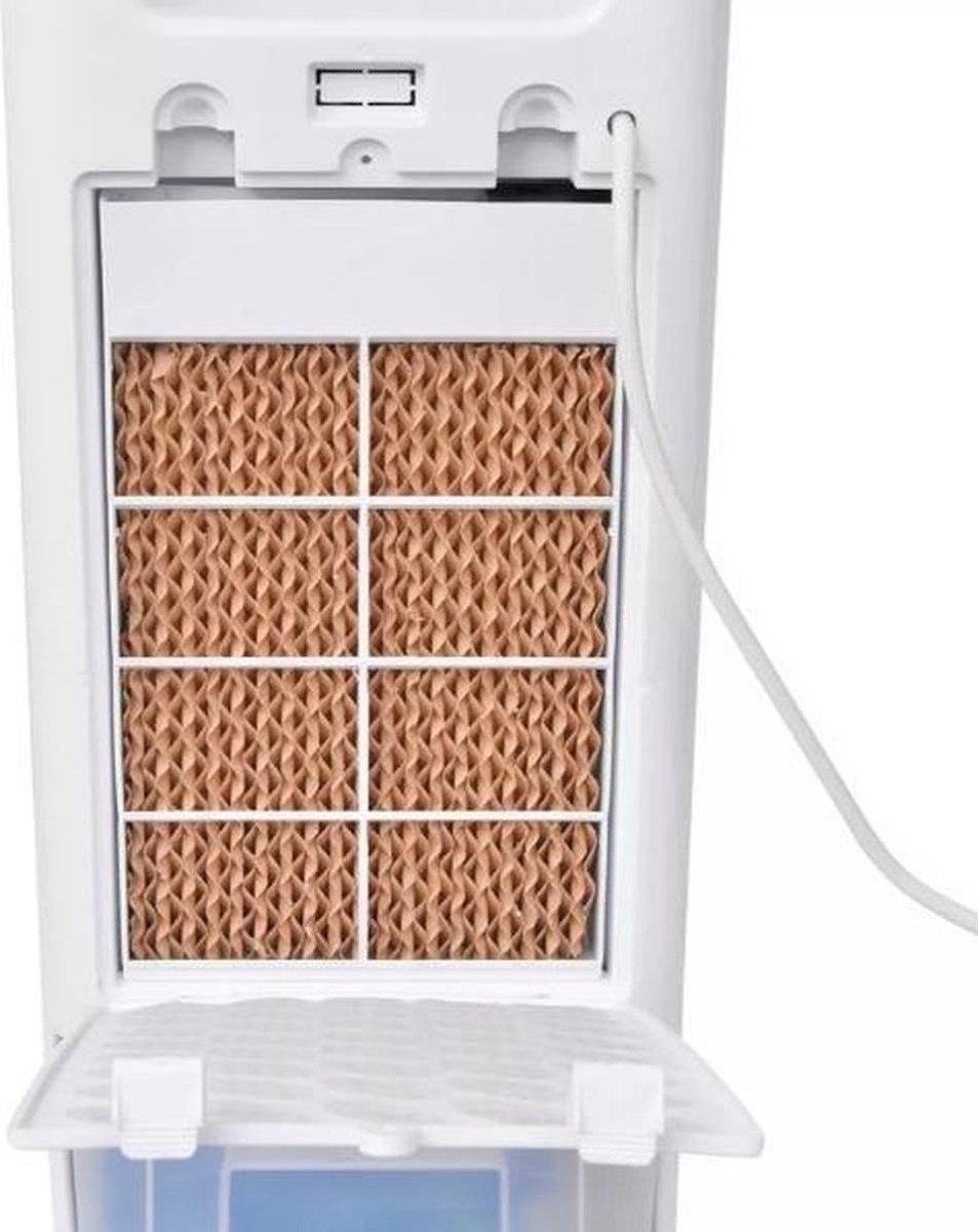 Voordeeldrogisterij 2-in-1 Mobiele Aircooler en Luchtbevochtiger - 3.5 L - Staand - 80W - Wit
