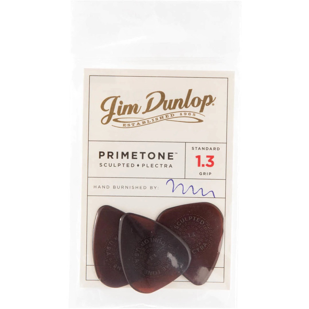 Dunlop 510P130 Primetone Standard Grip Pick 1.3 mm plectrum set 3 stuks