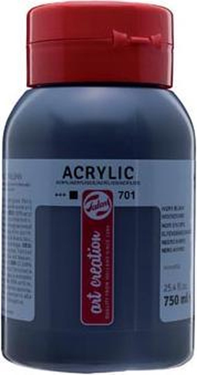 Talens acrylverf Art Creation 750 ml ivoor - Zwart