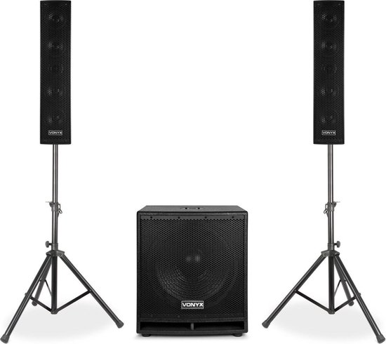 VONYX VX880BT 1000W 2.1 speakerset