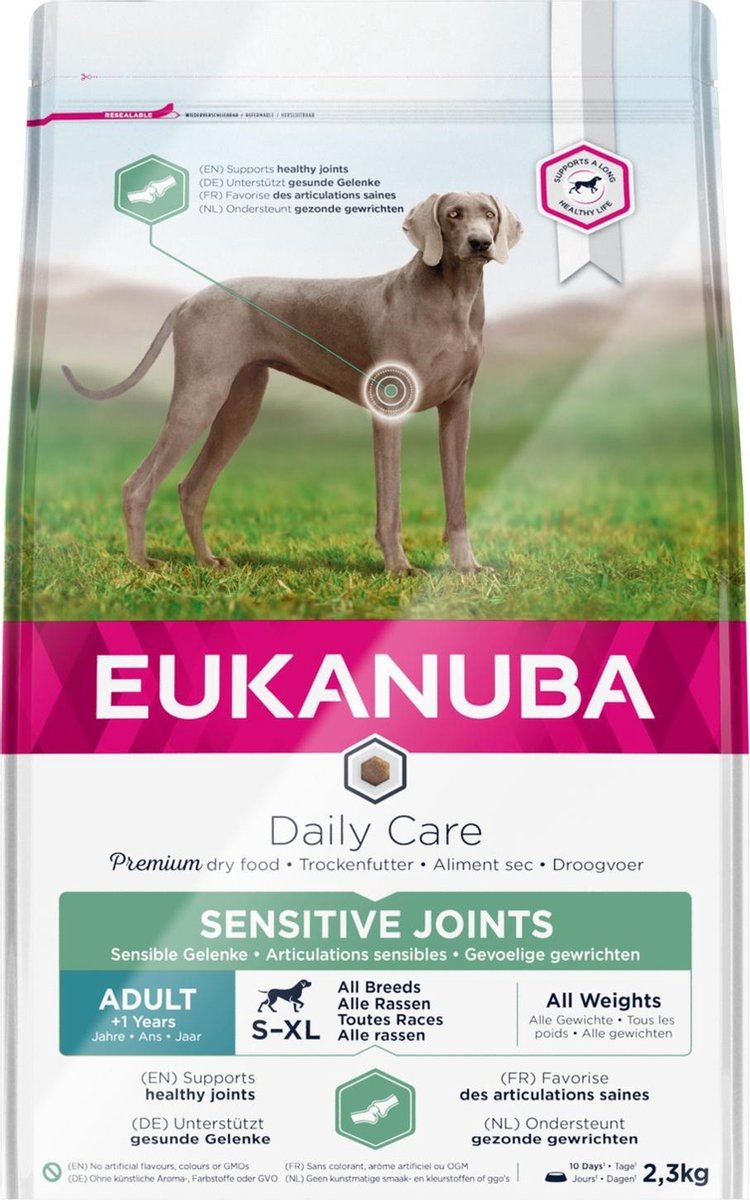 Eukanuba Daily Care Adult Sensitive Joints - Hondenvoer - 2.3 kg