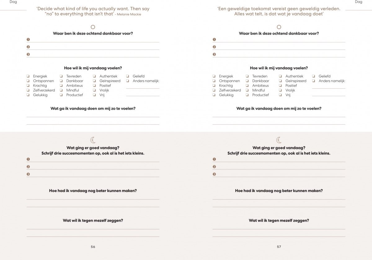 Wake up to grow Journal