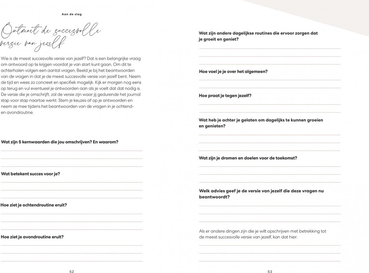 Wake up to grow Journal