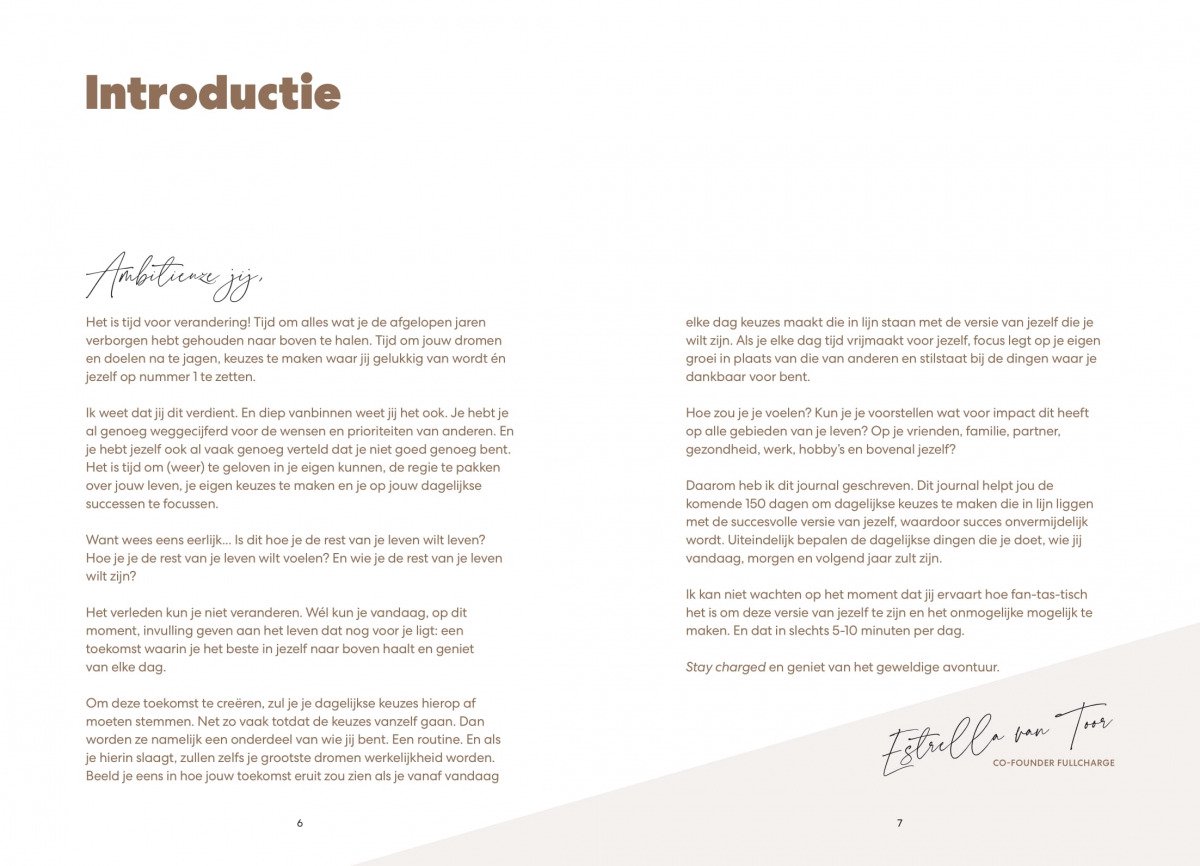 Wake up to grow Journal